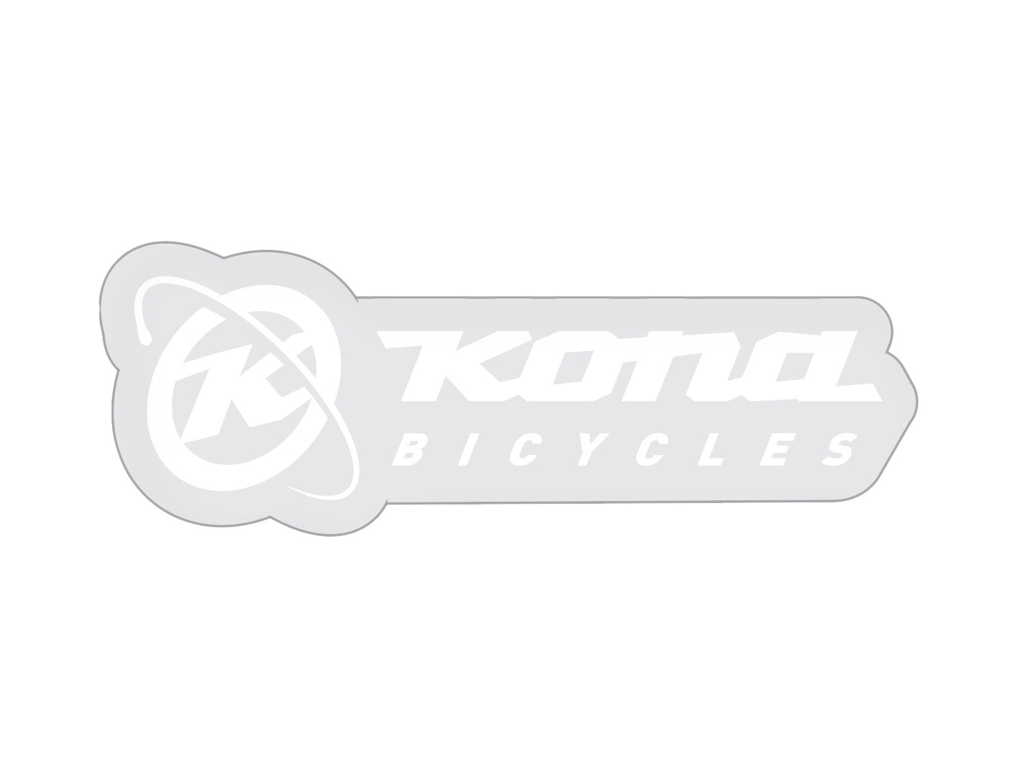 Kona Brand Wide Sticker