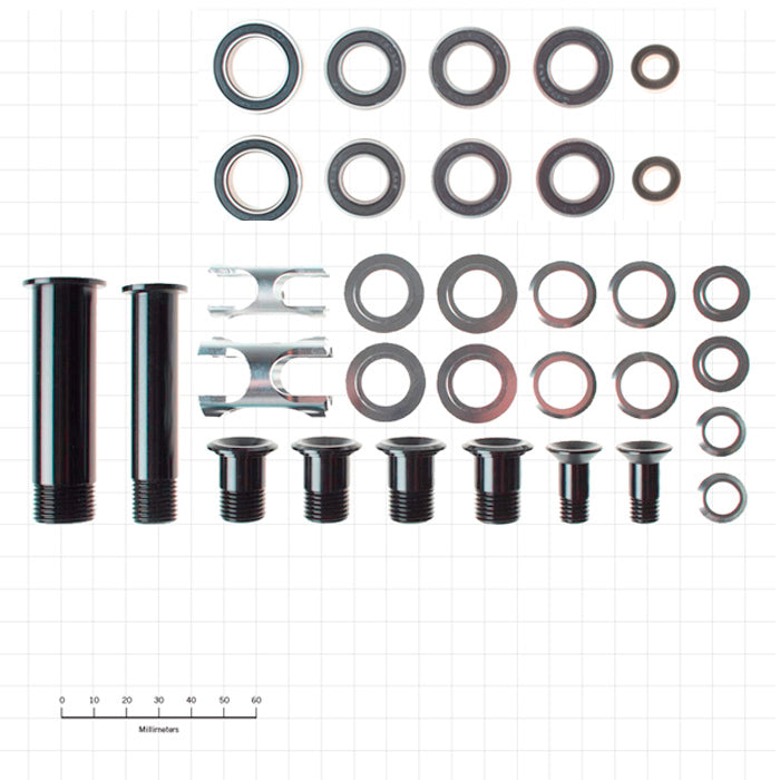 Bushing & Bolt Kit: Back Country Bushing Kit #11