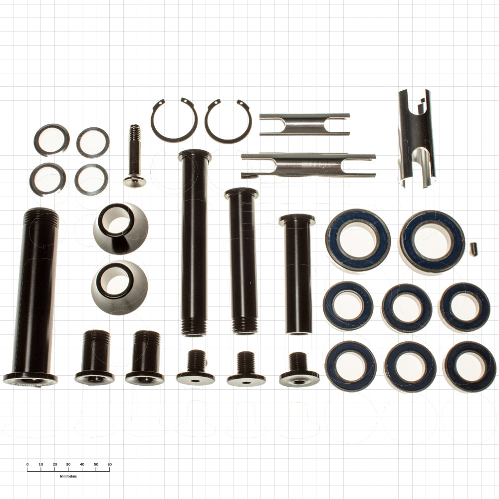 Bushing & Bolt Kit: Downhill Bushing Kit #09