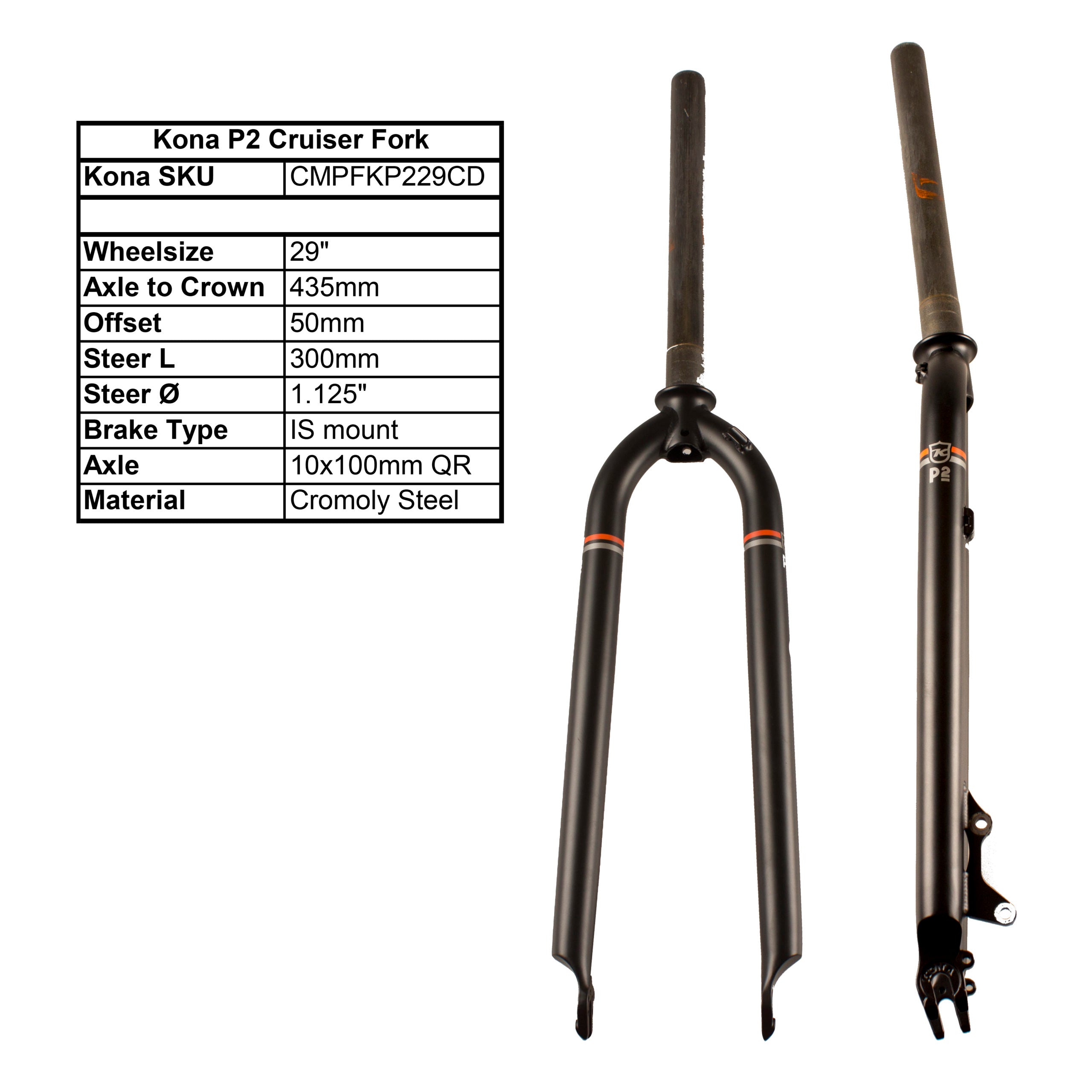 29' Cruiser Fork - Cromoly