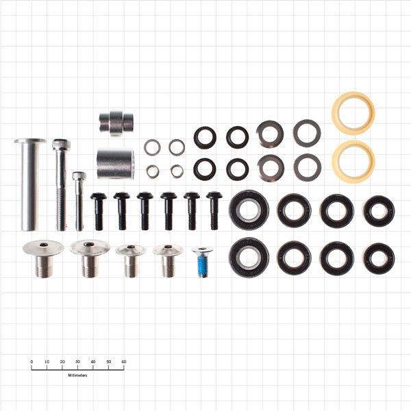 Bushing & Bolt Kits: Back-country bushing kit #4