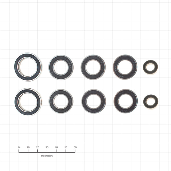 Bushing Rebuild Kit: Back Country Bushing Kit #08