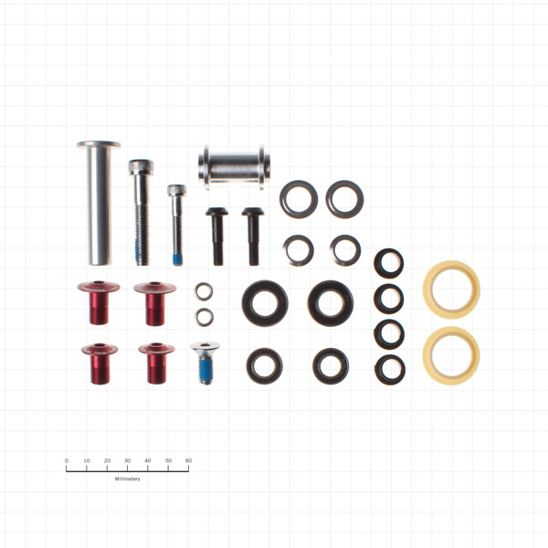 Bushing & Bolt Kits: Cross-country bushing kit #8