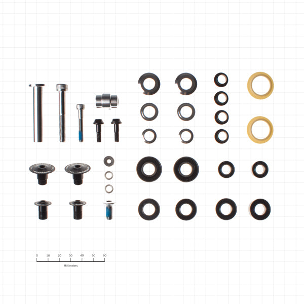 Bushing & Bolt Kits: Cross-country Bushing-Kit #10