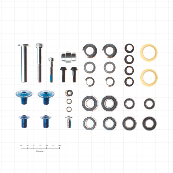 Bushing & Bolt Kits: Cross-country Bushing-Kit #11