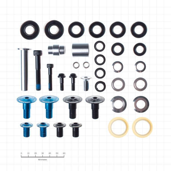 Bushing & Bolt Kits: Cross-country Bushing-Kit #12